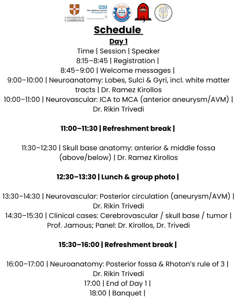 Cambridge - Liverpool Neurosurgery Lectures