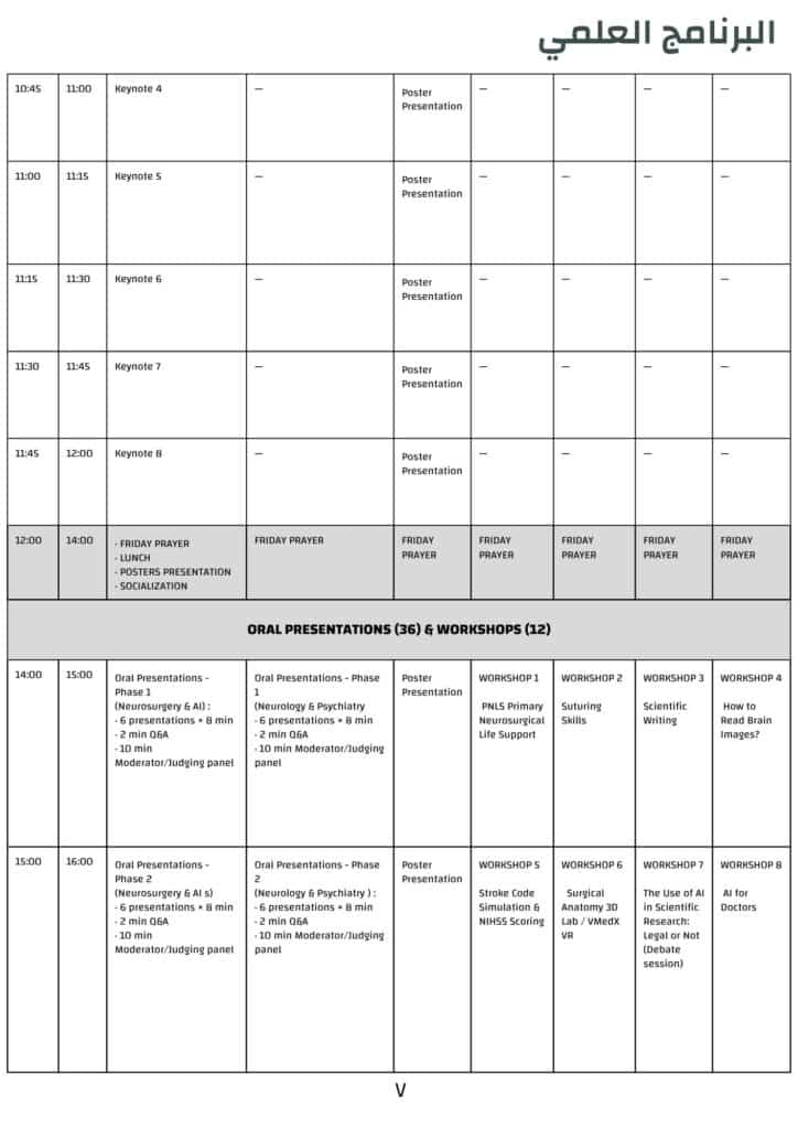 Neuropedia Neuroscience Conference 2026 (NNC2) مؤتمر نيوروبيديا الثاني للعلوم العصبية